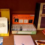 mini comic shelf in the bookshop Strips and Stories