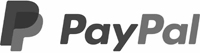 graues Paypal Logo mit direktem Paypal.me